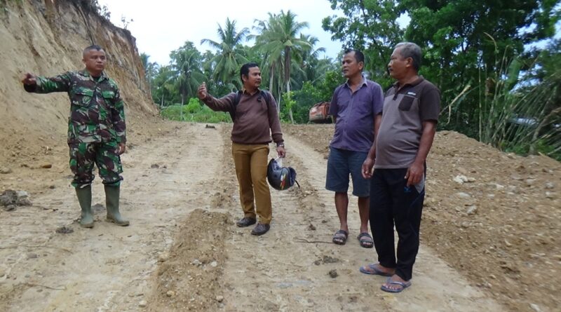 Foto warga yang ucapkan terimakasih kepada pemko gunungsitoli