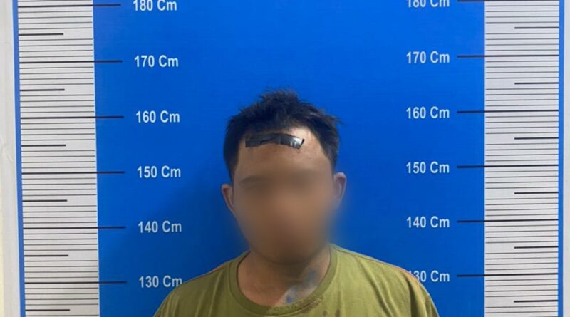 Foto pelaku pemilik sabu yang berhasil diamankan