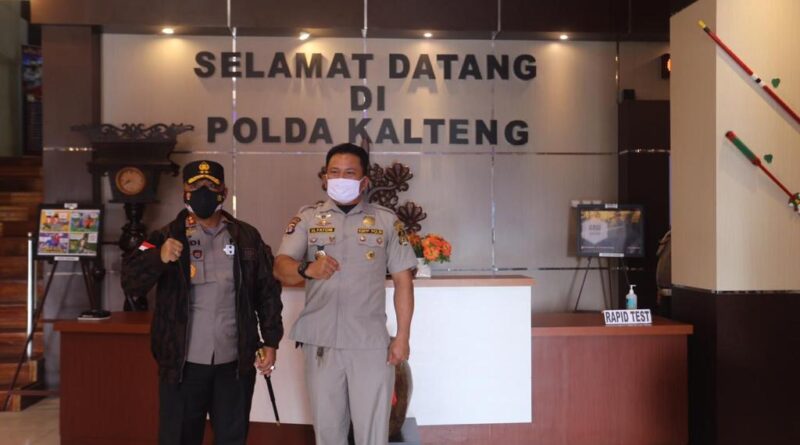 Foto Kapolda Kalteng Beraudiensi Dengan Pimpinan Daerah