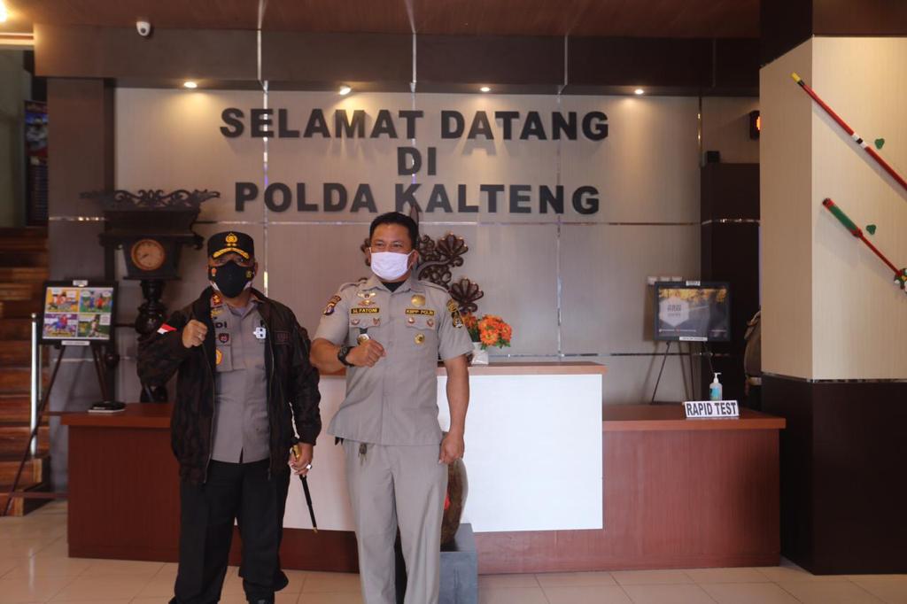Foto Kapolda Kalteng Beraudiensi Dengan Pimpinan Daerah