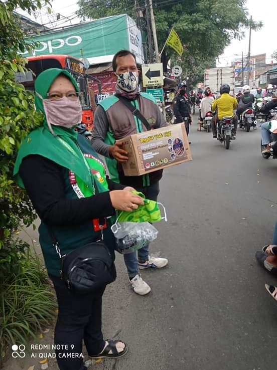 Foto suasana penggalangan dana