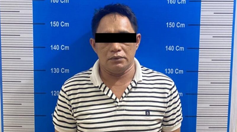 Foto pria pemilik sabu yang berhasil diamankan
