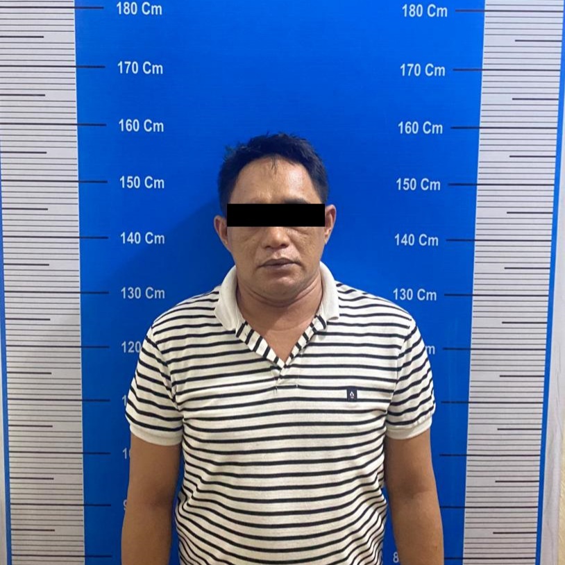 Foto pria pemilik sabu yang berhasil diamankan