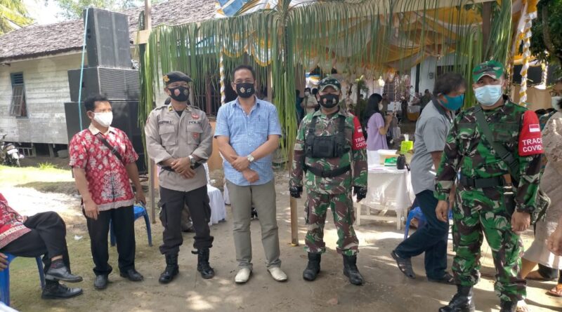 Foto Tim Gabungan pantau resepsi pernikahan