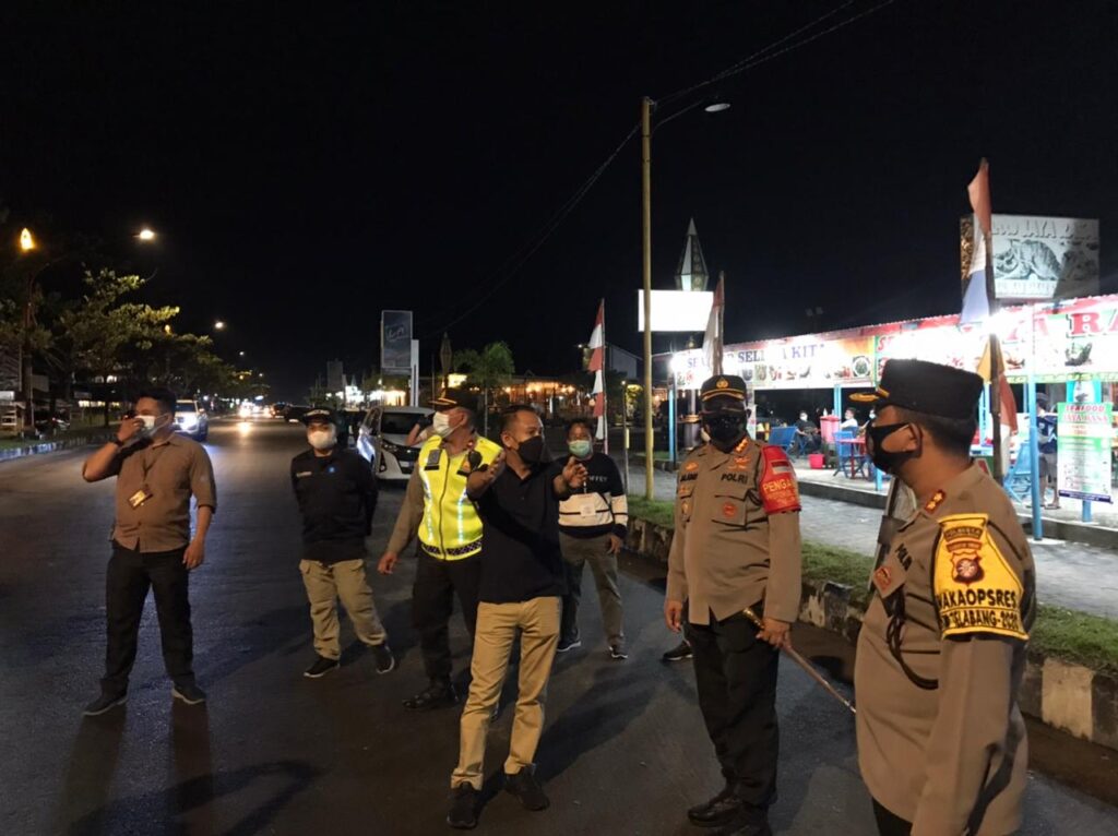Patroli Satgas Covid-19 Kalimantan Tengah (Foto: IST)