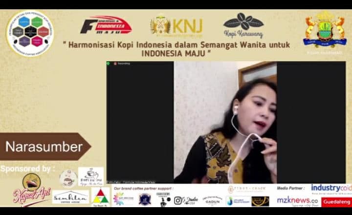 Foto: Dewi Febriani - Ketua Umum Formula Indonesia Maju dan Koordinator Ekspor Kopi Indonesia (Dok: MZK)