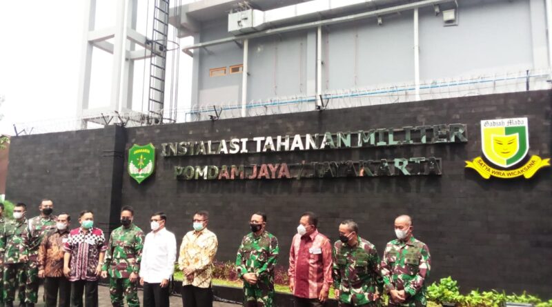 Foto personil TNI AD di Mapomdam Jaya saat peresmian