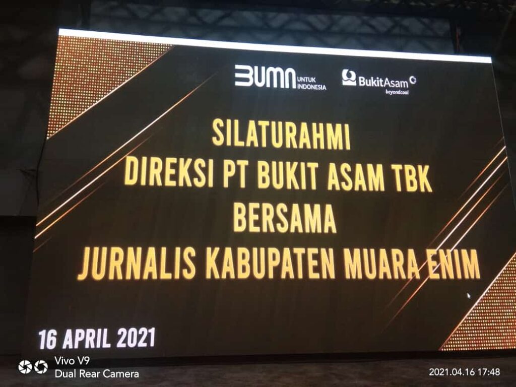 Silaturrahmi PT Bukit Asam, Tbk (Foto: IST)