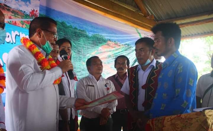 Peresmian Wisata Puncak Harmoni Simomo (foto : Ist)