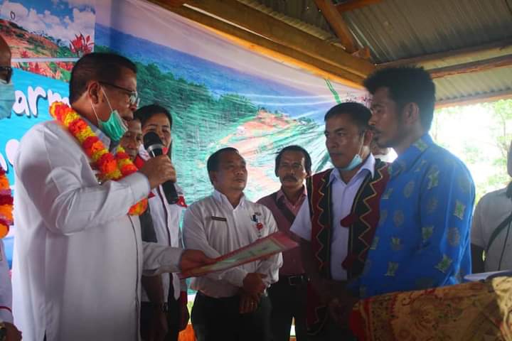 Peresmian Wisata Puncak Harmoni Simomo (foto : Ist)