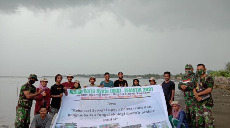 Koramil 1508-06/Bere Bere Bersama Mahasiswa Tanam (Ist)