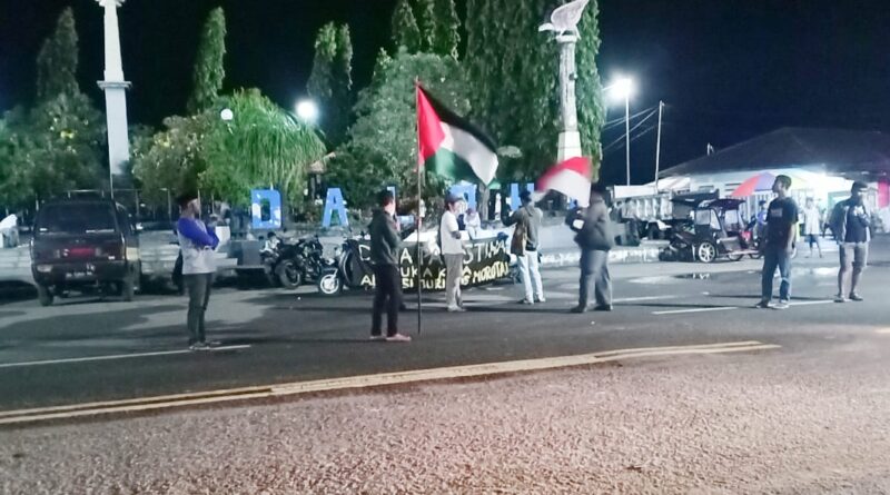 Foto suasana galang dana yang telah dilakukan