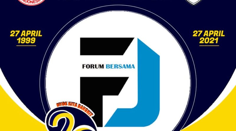Hut Kota Depok ke 22 Forum Bersama Ucapkan Selamat dan Kritik Membangun