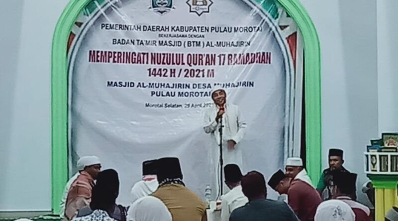 Nuzulul Qura'an Wabup pulau morotai dan Forkopimda Sapa Warga Secara Langsung