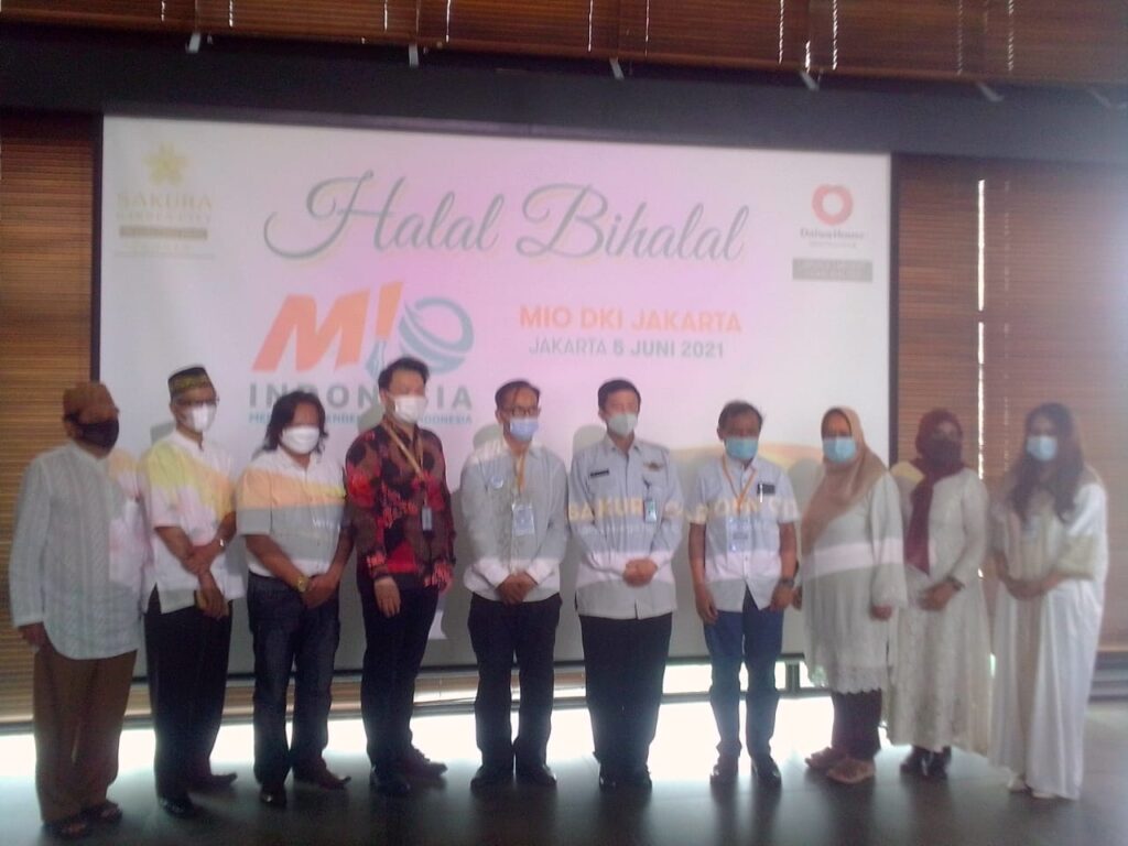 MIO DPW DKI Jakarta Melaksanakan Halal Bihalal Di Sakura Garden City
