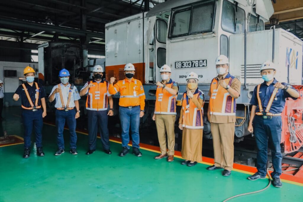 Pertemuan Deri Asta di Balai Teknik Perkeretaapian dan PTKAI DRIVE II Sumbar (Foto: ist)