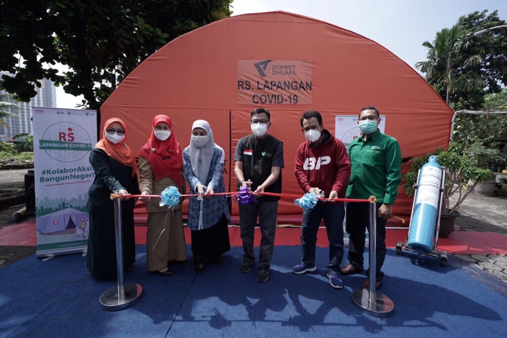 Peluncuran RS Lapangan Covid-19 di RS Grha Permata Ibu Depok (Foto: Ist)