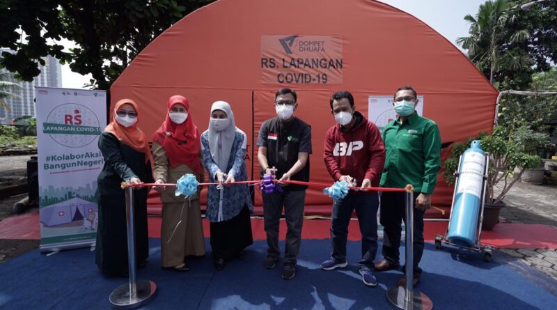 Peluncuran RS Lapangan Covid-19 di RS Grha Permata Ibu Depok (Foto: Ist)