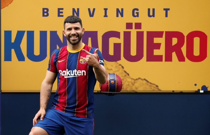 Inframe: Sergio Kun Aguero (Foto: iNews.id)