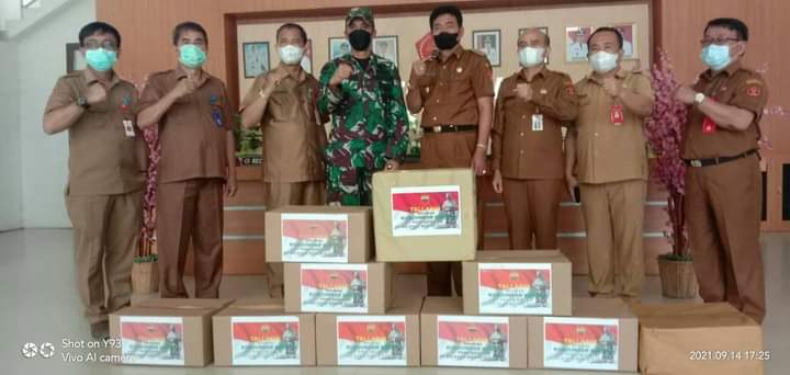 Silaturrahmi Dandim 0213 dengan Pemkab Nias Barat (Foto: Ist)