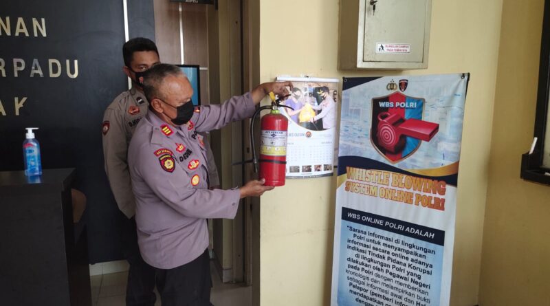 Cek Kesiapa Apar di Mako KSKP (Foto: Ist)KS