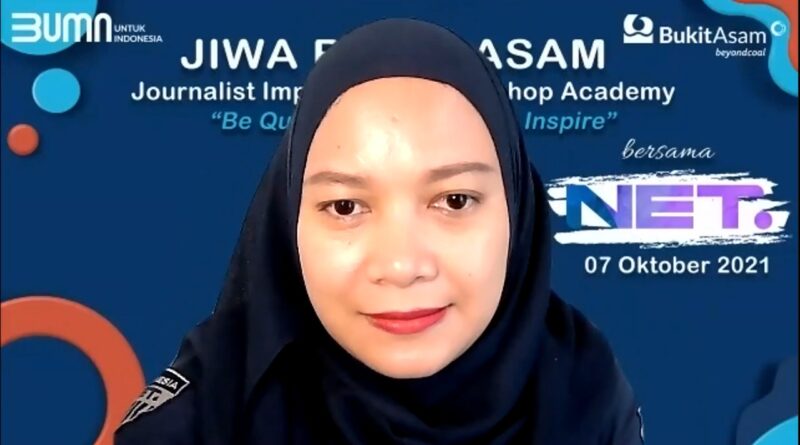 Bersinergi Dengan Jurnalis, Bukit Asam Gelar Virtual Workshop