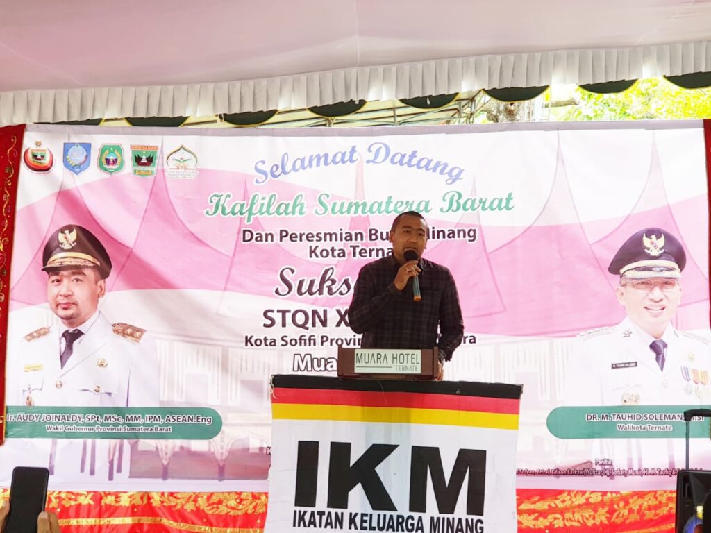 Wagub Sumbar Resmikan Perkuburan Minang di Ternate (Foto: Ist)