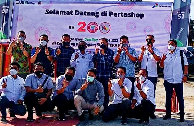 Peresmian Petrashop dari Pertamina Sumbar (Foto: Ist)