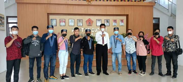 Bupati Terima Audiensi BPC GMKI Gunungsitoli (Foto: Ist)