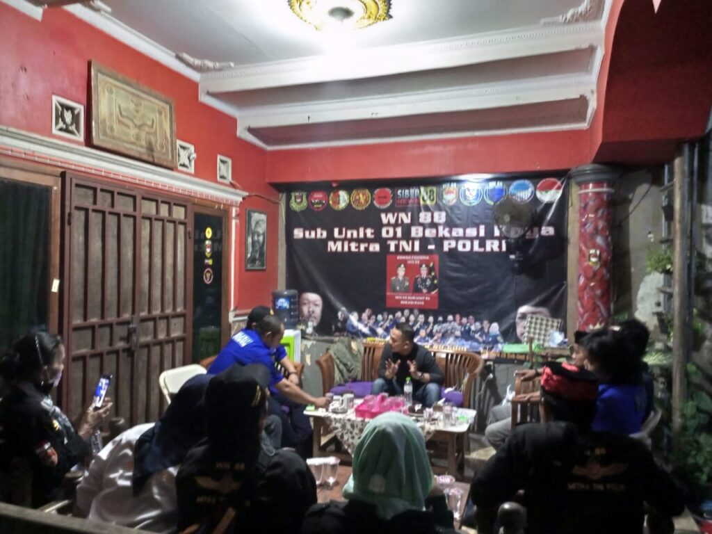 Silahturahmi antara WN 88 DKI Jakarta ke Sekjen WN 88 Sub Unit 01 Bekasi Raya