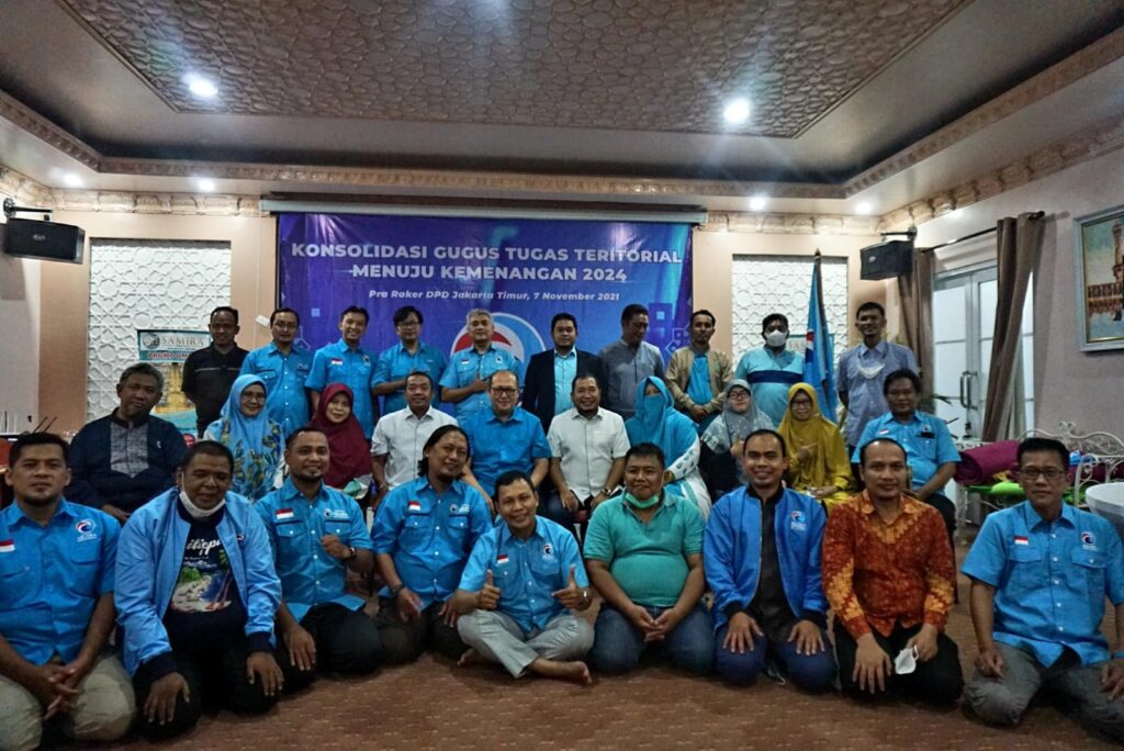 Konsolidasi Gugus Tugas Partai Gelora Jaktim (Foto: ist)