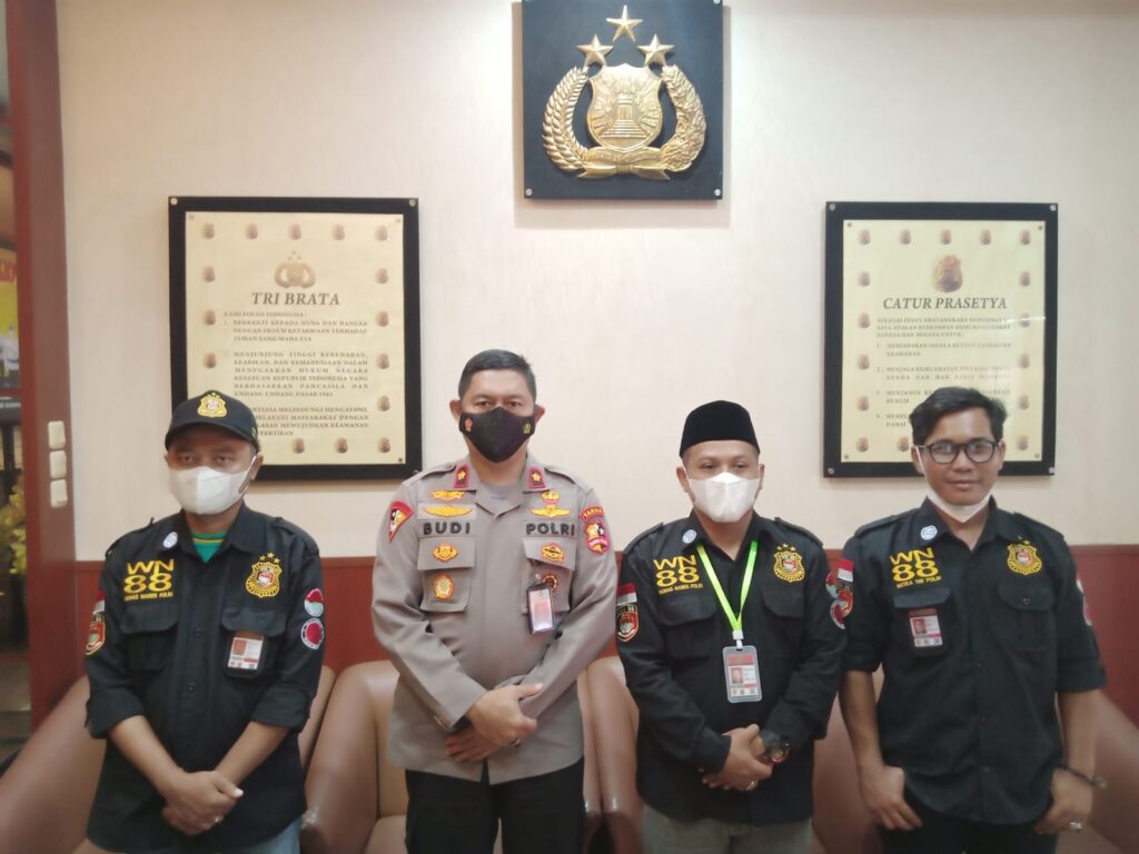 WN 88 Sub DKI Jakarta Silaturrahmi ke Yanma Mabes Polri (Foto: Ist)