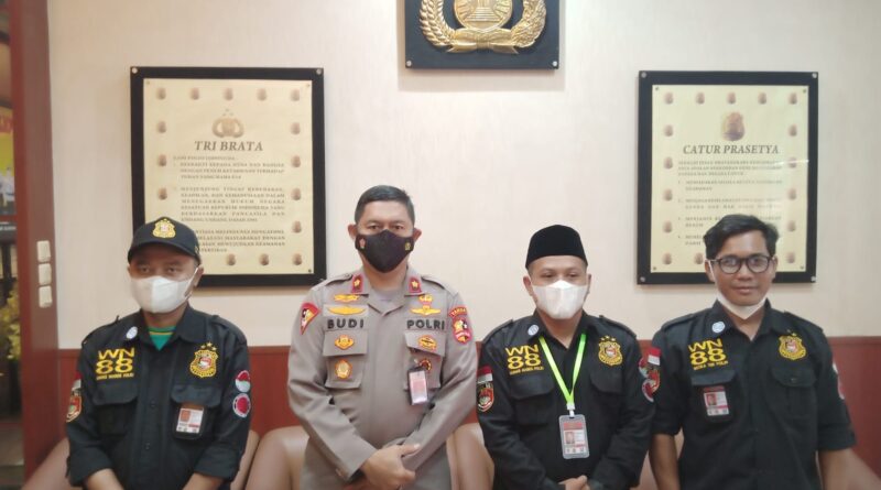 WN 88 Sub DKI Jakarta Silaturrahmi ke Yanma Mabes Polri (Foto: Ist)