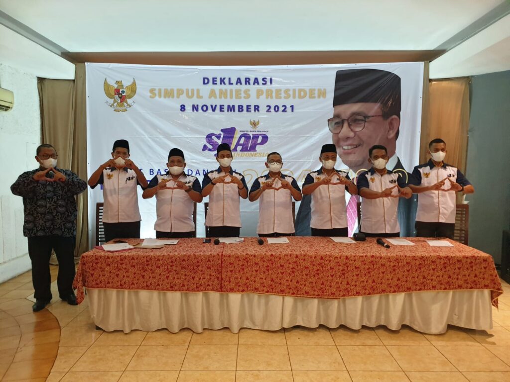 Deklarasi S1AP Balon Presiden Anies Baswedan (Foto: Ist)