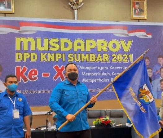 Nanda Satria Terpilih Ketua KNPI Sumbar Secara Aklamasi (Foto: Ist)