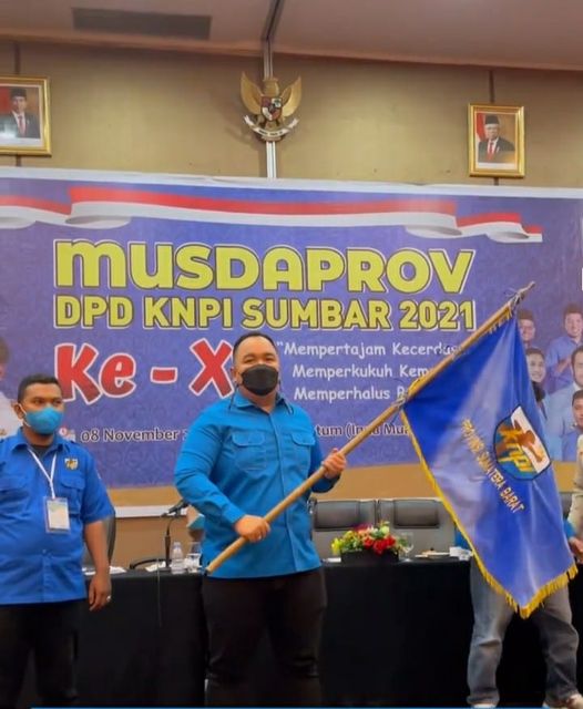Nanda Satria Terpilih Ketua KNPI Sumbar Secara Aklamasi (Foto: Ist)