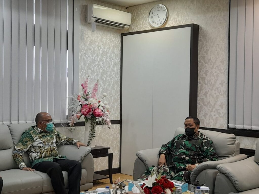 Ketua DPRD Sumbar Terima Kunjungan Lantamal Baru (Foto: Ist)