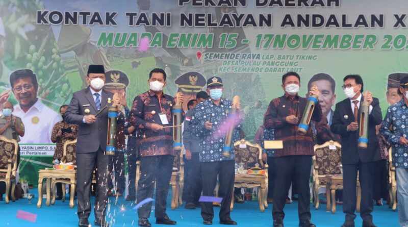 Gubernur Sumsel Buka acara Peda KTNA ke XIV (Foto: Ist)