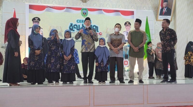Pasaman CIptakan SDM Berkualitas lewat Hafiz Quran (Foto: Ist)