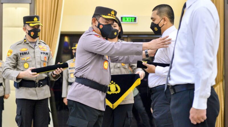 Foto saat pelantikan berlangsung