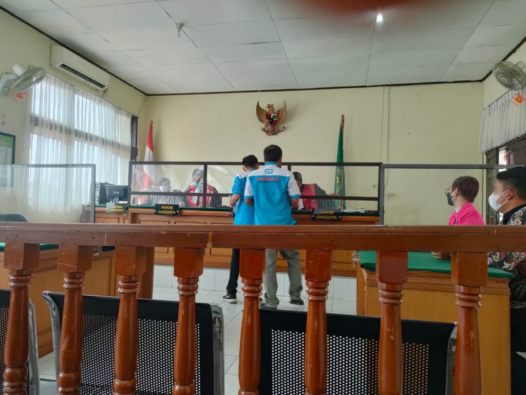 Sidang Lanjutan Penuntutan Hak Karyawan Perusahaan Grand Suka Hotel (Foto: Ist)