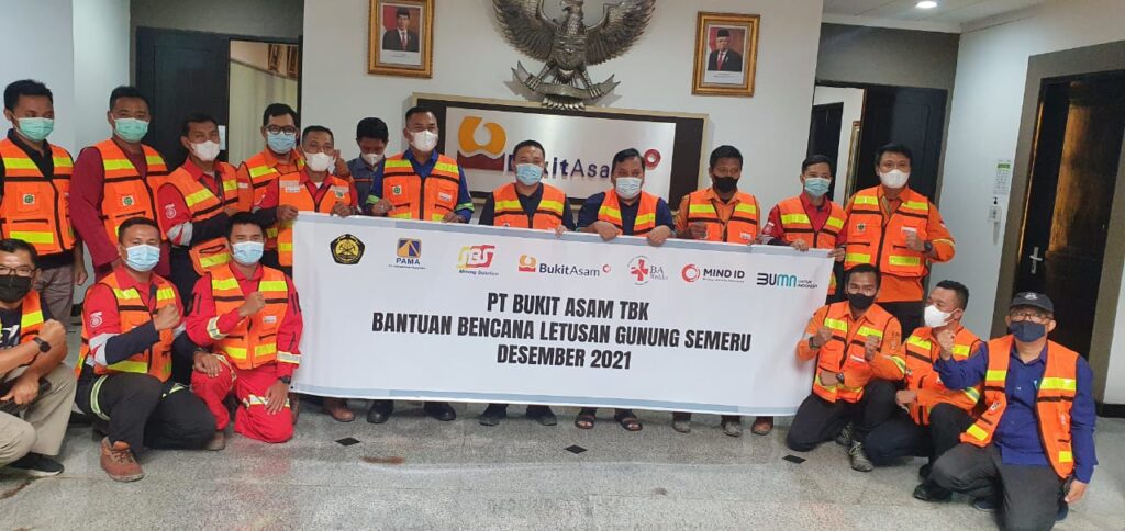 Tim Rescue PTBA menuju Lumajang Jawa Timur (Foto: Ist)