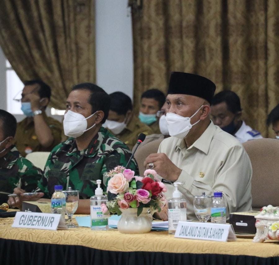 Gubernur Sumbar intruksikan Optimalisasi Vaksin hingga Akhir Tahun (Foto: Ist)
