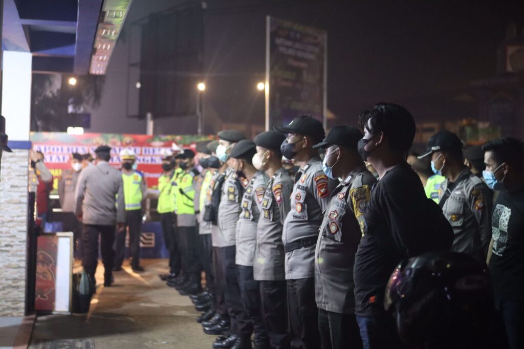 Polres Sekadau Siagakan Ratusan Personel Pengamanan Tahun Baru 2022 ,Sabtu, 1 Januari 2022 (Foto: IST)