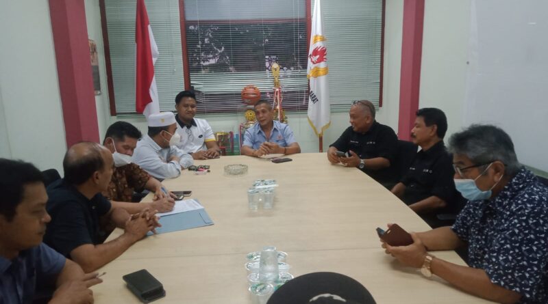 Kunjungan PWI ke KONI SUmbar (Foto: Ist)