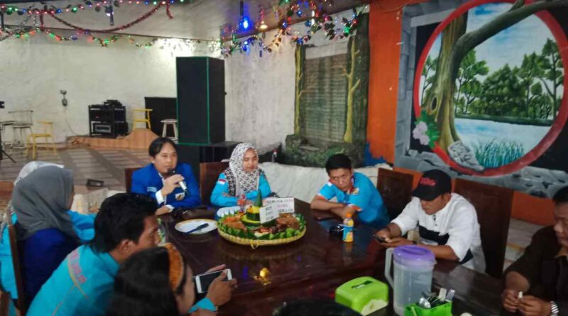 Foto Suasana Tasyakuran DPP KNPI Lampura