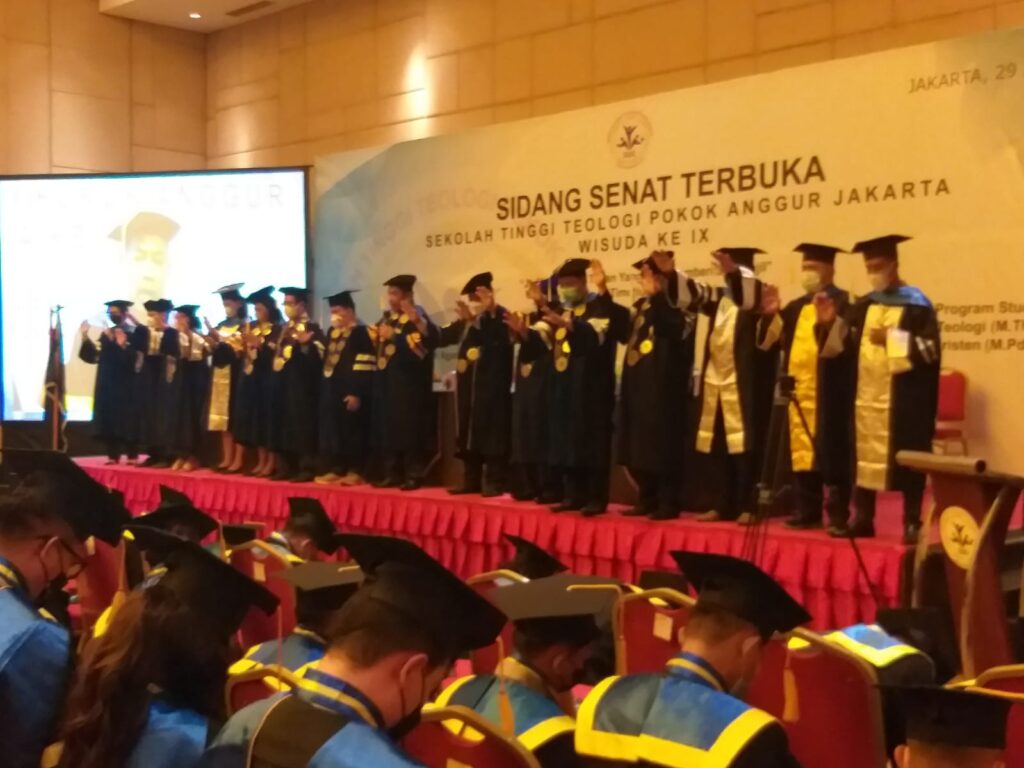 Foto Suasana Acara Sidang Senat Terbuka STT Pokok Anggur Jakarta