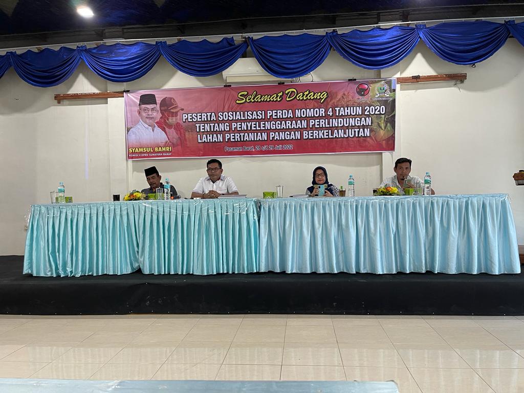 Foto suasana sosialisasi yang telah dilaksanakan