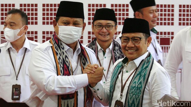 Foto koalisi Parta Gerindra dan PKB
