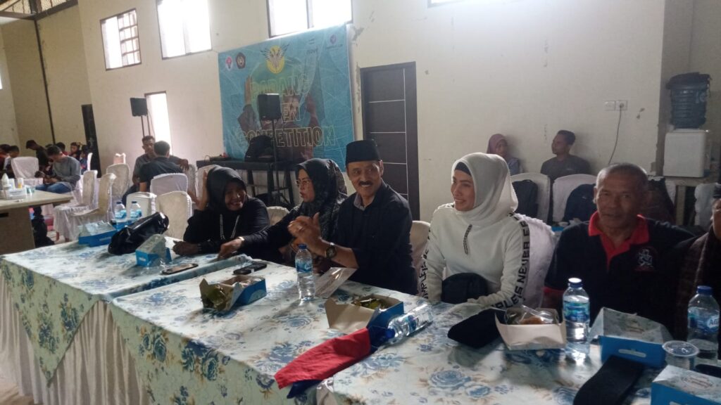 Foto suasana pembukaan kejurda silat